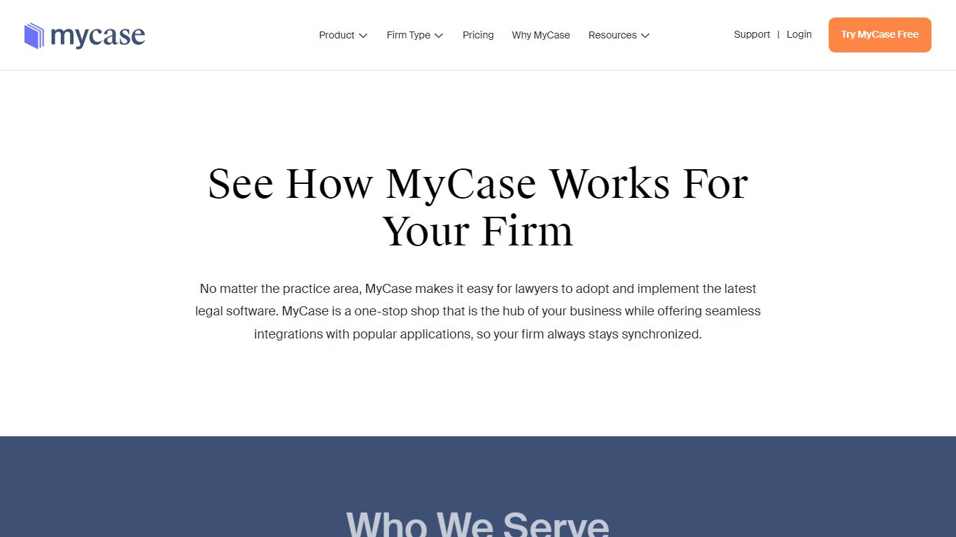 MyCase for All Practice Areas - MyCase